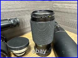 Camera Lens + Filter Lot For Parts or Repair / Untested AS/IS Vintage Mamiya