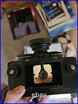 Camera Panoramic SPUTNIK STEREO twin Lens Reflex Vintage Format 6x6 USSR