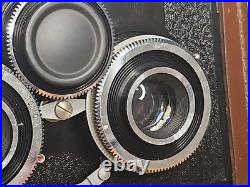 Camera Panoramic SPUTNIK STEREO twin Lens Reflex Vintage Format 6x6 USSR