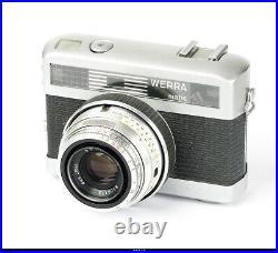 Camera Werra Matic RF With Zeiss Flektogon 35mm Tessar 50mm Cardinar 100