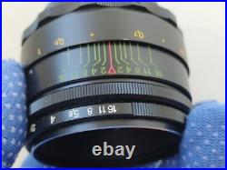 Camera ZENIT-E, HELIOS-44-2 2/58, vintage USSR in a box