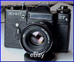 Camera ZENIT-ET VINTAGE With Helios-44M-4 Lens FREE SHIPPING