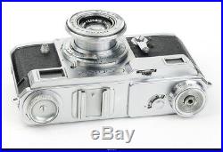 Camera Zeiss Ikon Contax II No. E9466 With Lens Zeiss Tessar 3,5/5cm EX Box