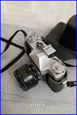 Camera Zenit. E, Lens Helios 44-2, Vintage, USSR