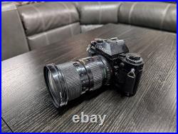 Cannon A-1 Vintage 35mm Classic Camera Black with Lens SLR Untested As Is