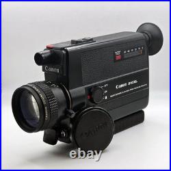 Canon 310XL Super 8 Movie Camera f/1.0 Lens Vintage Tested Power