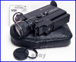 Canon 514XL Super 8 Movie Camera. Fast lens Clear Optics Film Tested MINT