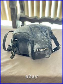 Canon A-1 35mm SLR Film Camera MEGA BUNDLE Lenses, Manuals, Vintage Case, Etc