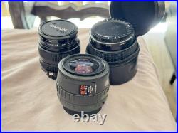 Canon A-1 35mm SLR Film Camera MEGA BUNDLE Lenses, Manuals, Vintage Case, Etc Canon A-1 35mm SLR Film Camera MEGA BUNDLE Lenses, Manuals, Vintage Case, Etc