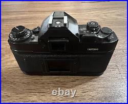Canon A-1 A1 Film Camera with Canon FD 50mm f/1.4 Lens Vintage Working