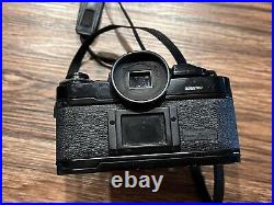 Canon A-1 Professional Film 35mm SLR Camera 35-70mm f/2.8 Zoom Lens Vintage