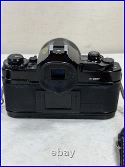 Canon A1 35mm SLR Camera With 100mm FD 1 4 with new Battery & Strap Vintage
