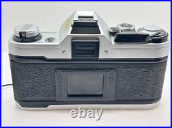 Canon AE-1 35 mm Camera 50mm f1.8 FD Lens & vintage strap FILM Tested
