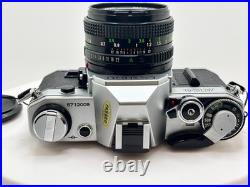 Canon AE-1 35 mm Camera 50mm f1.8 FD Lens & vintage strap FILM Tested
