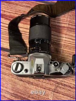 Canon AE-1 35mm SLR Film Camera with 35-135mm f/3.5-4.5 Lens Vintage TESTED WORKS