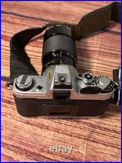 Canon AE-1 35mm SLR Film Camera with 35-135mm f/3.5-4.5 Lens Vintage TESTED WORKS