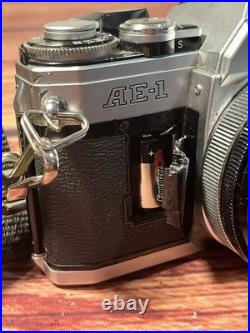 Canon AE-1 35mm SLR Film Camera with 35-135mm f/3.5-4.5 Lens Vintage TESTED WORKS Canon AE-1 35mm SLR Film Camera with 35-135mm f/3.5-4.5 Lens Vintage TESTED WORKS