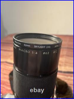 Canon AE-1 35mm SLR Film Camera with 35-135mm f/3.5-4.5 Lens Vintage TESTED WORKS