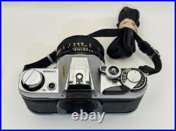 Canon AE-1 Black Silver SLR Camera FD 50mm 11.8 S. C. Lens Vintage Film Tested Canon AE-1 Black Silver SLR Camera FD 50mm 11.8 S. C. Lens Vintage Film Tested