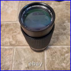 Canon AE-1 Film Camera with 3 Lenses & More Vintage WORKING