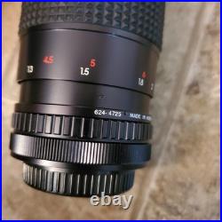 Canon AE-1 Film Camera with 3 Lenses & More Vintage WORKING