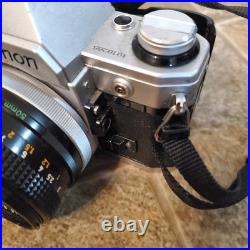 Canon AE-1 Film Camera with 3 Lenses & More Vintage WORKING