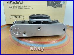 Canon AE-1 Kit Vintage 35mm Camera Original Box with 50mm Lens