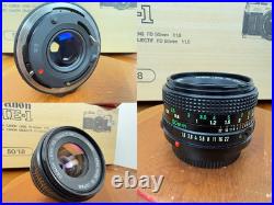 Canon AE-1 Kit Vintage 35mm Camera Original Box with 50mm Lens