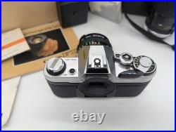Canon AE-1 Kit Vintage 35mm Camera Original Boxes with 50mm And 75-250 Lens