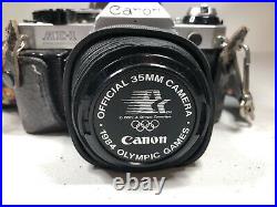 Canon AE-1 Official 1984 Olympic 35mm Film Camera with 50mm 11.8 Lens