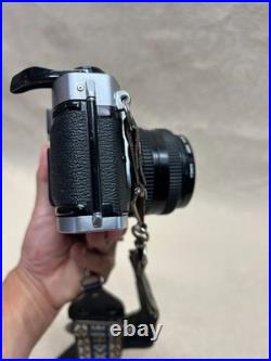 Canon AE-1 Program 35mm SLR Film Camera FD 50mm 11.8 Lens Vintage Japan AE1
