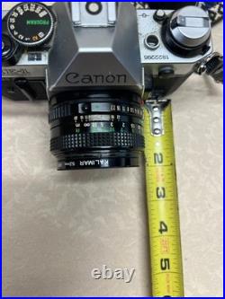Canon AE-1 Program 35mm SLR Film Camera FD 50mm 11.8 Lens Vintage Japan AE1
