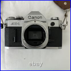 Canon AE-1 Program 35mm SLR Film Camera with 50mm f/1.8 Lens Vintage
