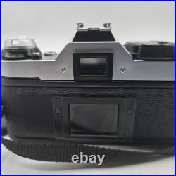 Canon AE-1 Program Hanimex 28-70mm Vintage Camera 14 Macro Lens With Sunpak Flash