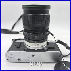 Canon AE-1 Program Hanimex 28-70mm Vintage Camera 14 Macro Lens With Sunpak Flash Canon AE-1 Program Hanimex 28-70mm Vintage Camera 14 Macro Lens With Sunpak Flash