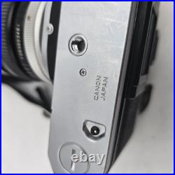 Canon AE-1 Program Hanimex 28-70mm Vintage Camera 14 Macro Lens With Sunpak Flash