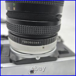 Canon AE-1 Program Hanimex 28-70mm Vintage Camera 14 Macro Lens With Sunpak Flash Canon AE-1 Program Hanimex 28-70mm Vintage Camera 14 Macro Lens With Sunpak Flash