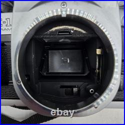 Canon AE-1 Program Hanimex 28-70mm Vintage Camera 14 Macro Lens With Sunpak Flash