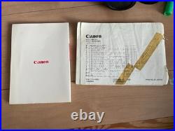 Canon AL-1 SLR Camera with Standard Zoom Lens and Bag Vintage Photography Canon AL-1 SLR Camera with Standard Zoom Lens and Bag Vintage Photography