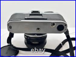 Canon AT-1 35 mm Camera 50mm f1.8 FD Lens & vintage strap FILM Tested