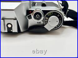 Canon AT-1 35 mm Camera 50mm f1.8 FD Lens & vintage strap FILM Tested