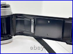 Canon AT-1 35 mm Camera 50mm f1.8 FD Lens & vintage strap FILM Tested
