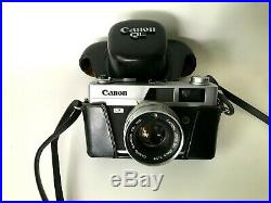 Canon Canonet QL17 Canon Lens SE 45mm 11.7