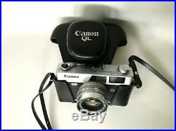 Canon Canonet QL17 Canon Lens SE 45mm 11.7