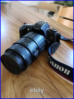 Canon DSLR Camera with Sigma Lens Vintage Film Camera Accessories Set