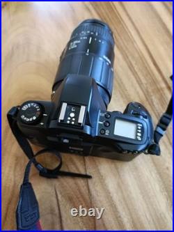 Canon DSLR Camera with Sigma Lens Vintage Film Camera Accessories Set