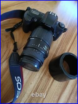 Canon DSLR Camera with Sigma Lens Vintage Film Camera Accessories Set