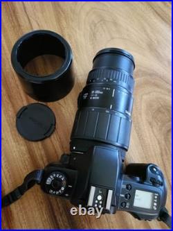 Canon DSLR Camera with Sigma Lens Vintage Film Camera Accessories Set