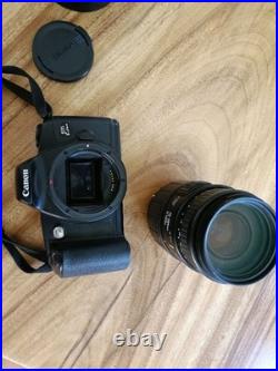 Canon DSLR Camera with Sigma Lens Vintage Film Camera Accessories Set
