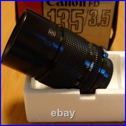 Canon FD 135mm f3.5 Lens Vintage Camera Accessory Excellent Condition